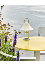 HAY Ceramic Table-Ø70-Bright yellow