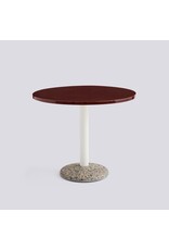 HAY Ceramic Table-Ø90-Bordeaux