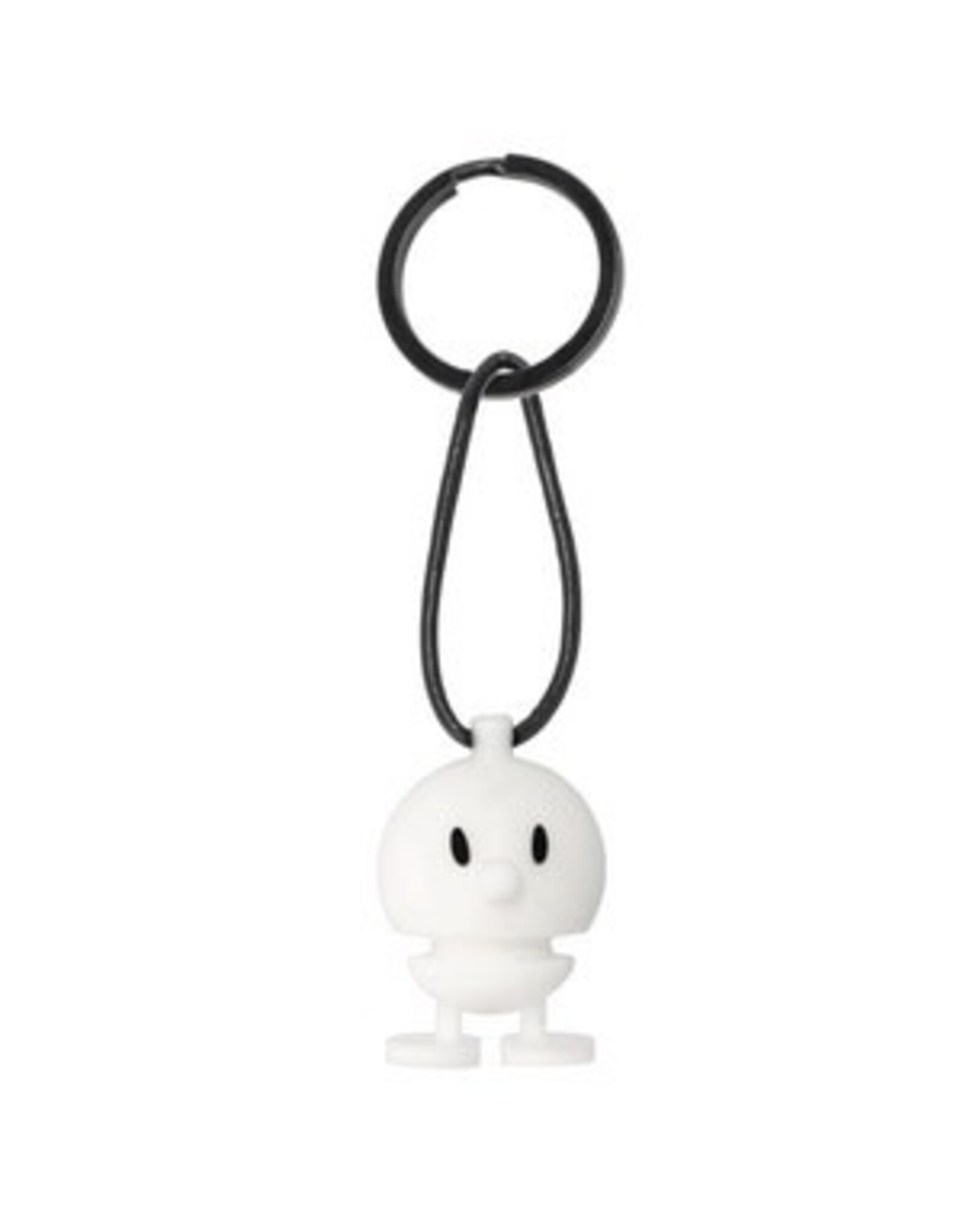 Hoptimist Keychain Bumble White