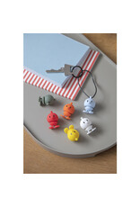 Hoptimist Keychain Bumble White