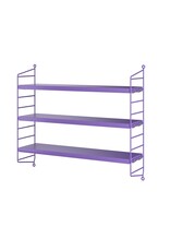String Furniture AB String Pocket Purple/Purple
