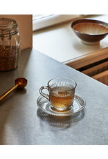 HAY Pirouette Cup and Saucer-Clear