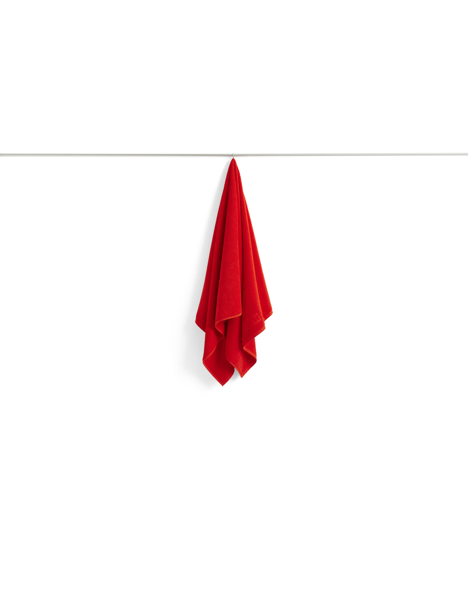 HAY Mono Bath Towel-Poppy red W70 x L140