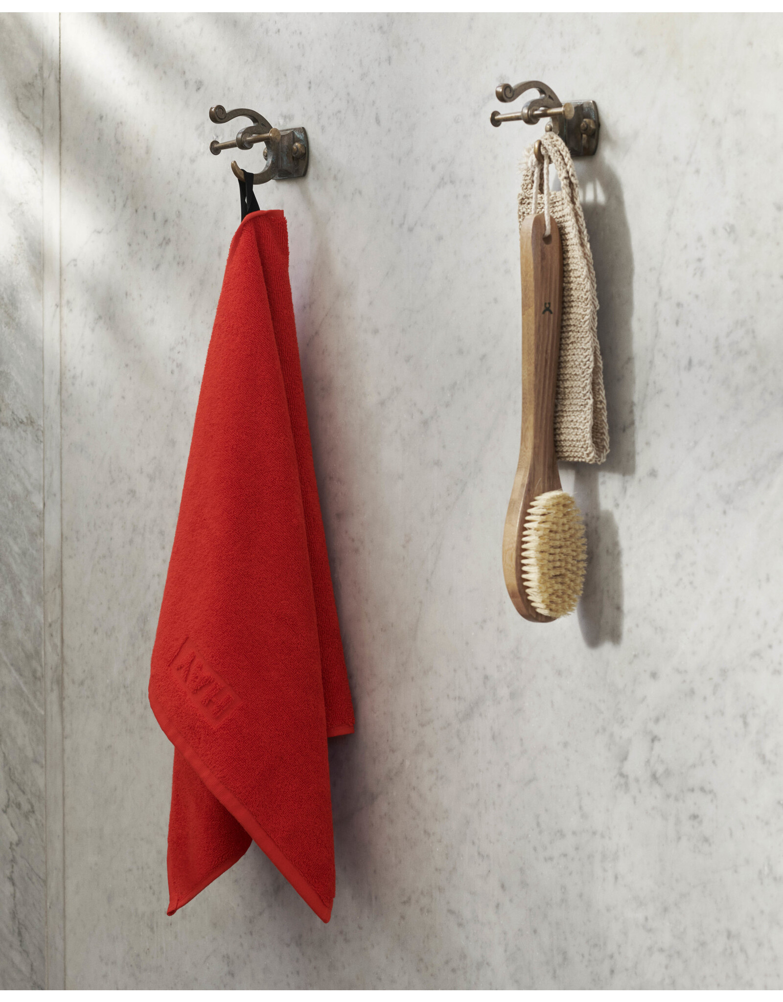 HAY Mono Hand Towel-Poppy red W50 x L90