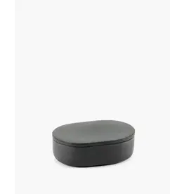 Serax Potje met Deksel Ovaal Cose L10,20xB7xH32,3cm Donker Grijs