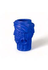 Seletti Terracotta Vase Man Blue