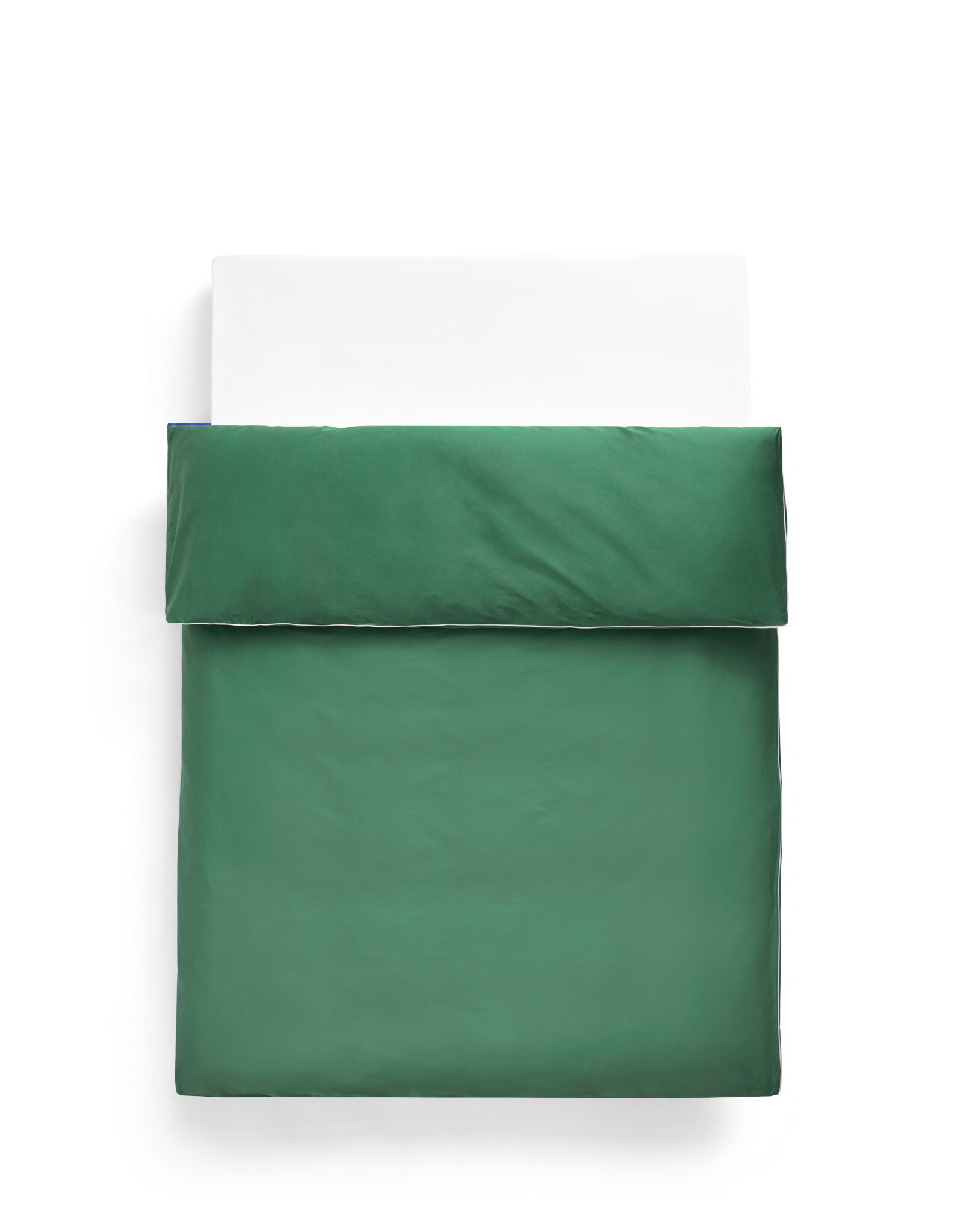 HAY Outline Duvet Cover-W240 x L220-Emerald green Outline Duvet Cover-W240 x L220-Emerald green