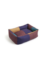 HAY HAY Dogs Bed-Large-Burgundy, green