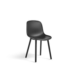 HAY NEU12 Seat Black - Frame Solid Oak Stained Black