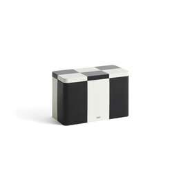 HAY Tin Container-Medium-Black and off-white