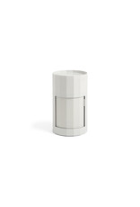 HAY Facet Cabinet incl. feet and castors High-Misty grey