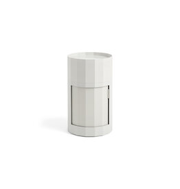 HAY Facet Cabinet incl. feet and castors High-Misty grey
