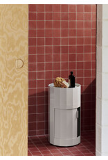 HAY Facet Cabinet 101 incl. feet and castors-Misty grey
