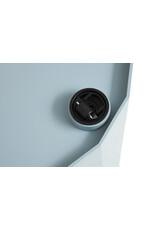 HAY Facet Cabinet 101 incl. feet and castors-Misty grey