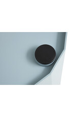HAY Facet Cabinet 101 incl. feet and castors-Misty grey
