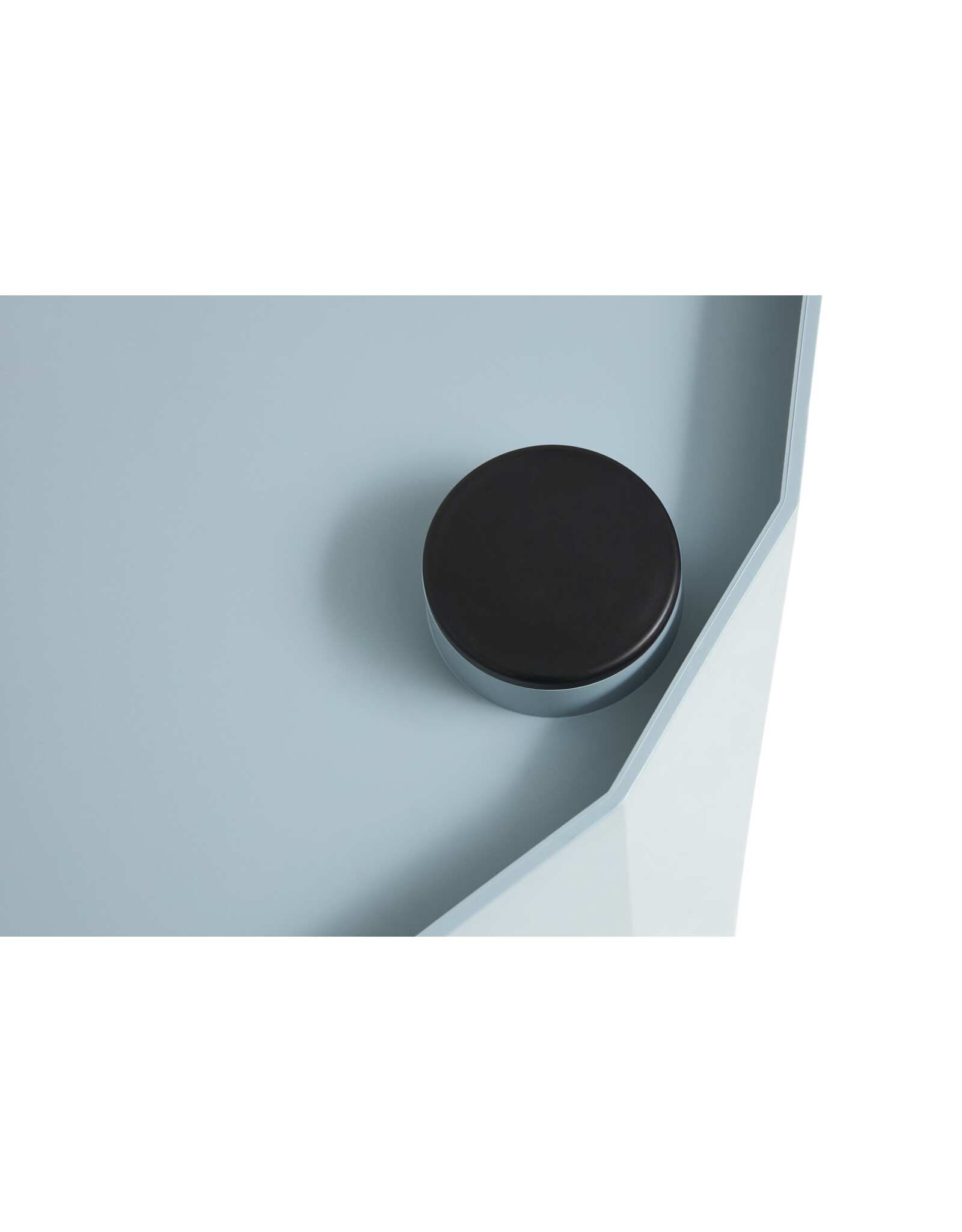 HAY Facet Cabinet 101 incl. feet and castors-Misty grey