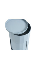 HAY Facet Cabinet incl. feet and castors High-Misty grey
