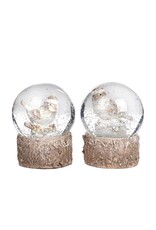 Goodwill Xmas Bird Snow Globe Crm 6,5cm Jonathan