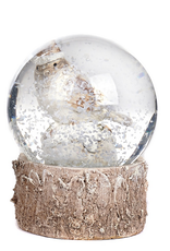 Goodwill Xmas Bird Snow Globe Crm 6,5cm Richie