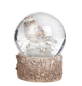 Goodwill Xmas Bird Snow Globe Crm 6,5cm Richie