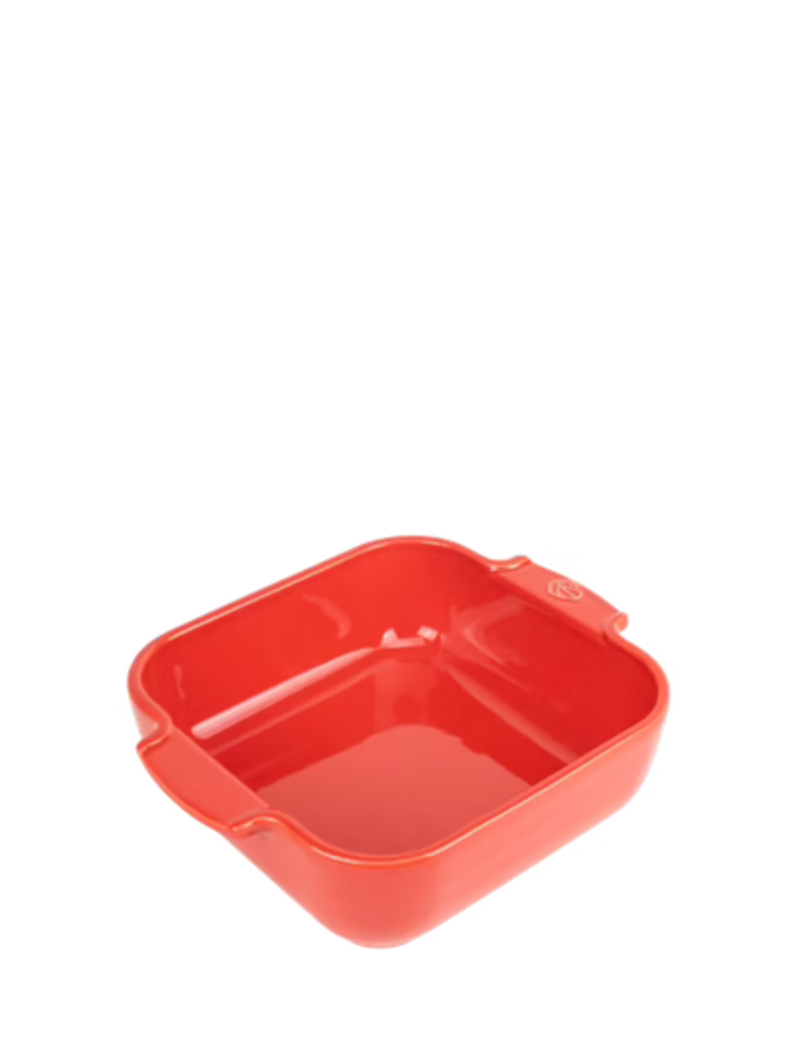 Peugeot France Appolia Vierkante keramische ovenschaal rood 21 cm
