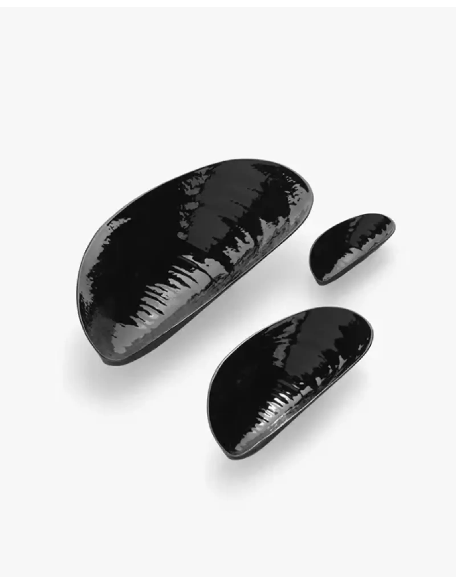 Serax BOWL MARCEL S BLACK LES OBJETS MOULEVERSANTS