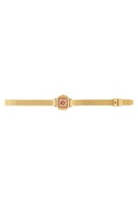 KOMONO Moneypenny Flower Royale Gold Bordeaux