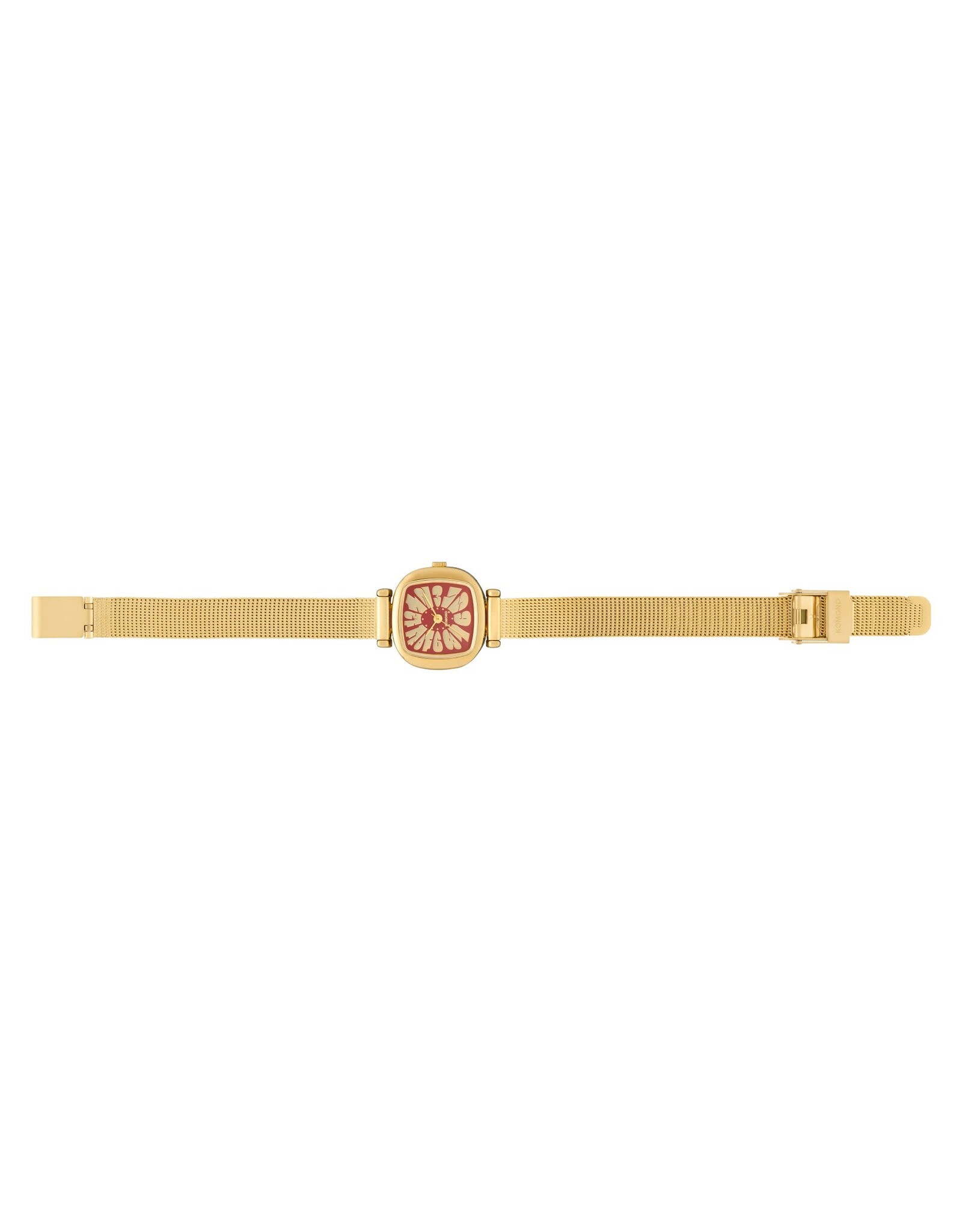 KOMONO Moneypenny Flower Royale Gold Bordeaux