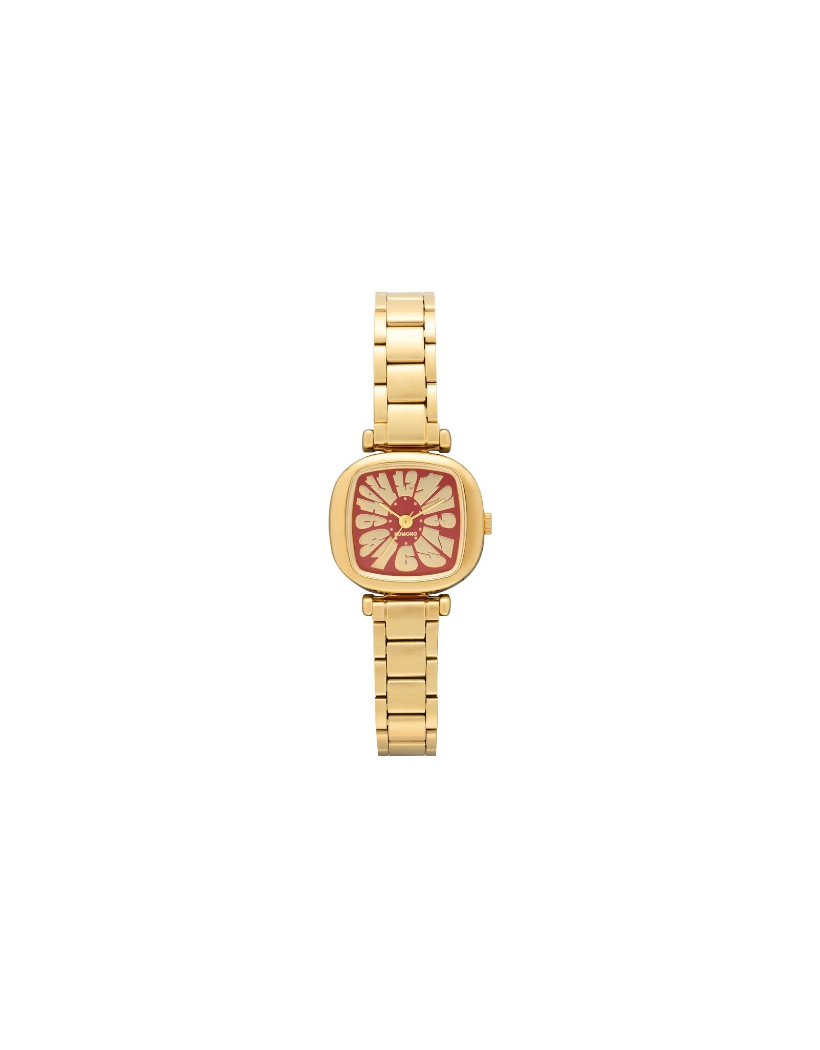 KOMONO Moneypenny Flower Tire Gold Bordeaux