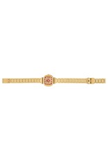 KOMONO Moneypenny Flower Tire Gold Bordeaux