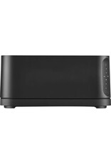 Jacob Jensen Long Slot Broodrooster 41 x 11 x 19,5 cm Black Jacob Jensen Long Slot Broodrooster 41 x 11 x 19,5 cm Black