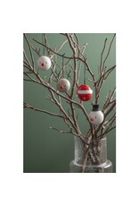 Hoptimist Hoptimist Reindeer Ornament 2 pcs. White