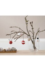 Hoptimist Hoptimist Reindeer Ornament 2 pcs. White