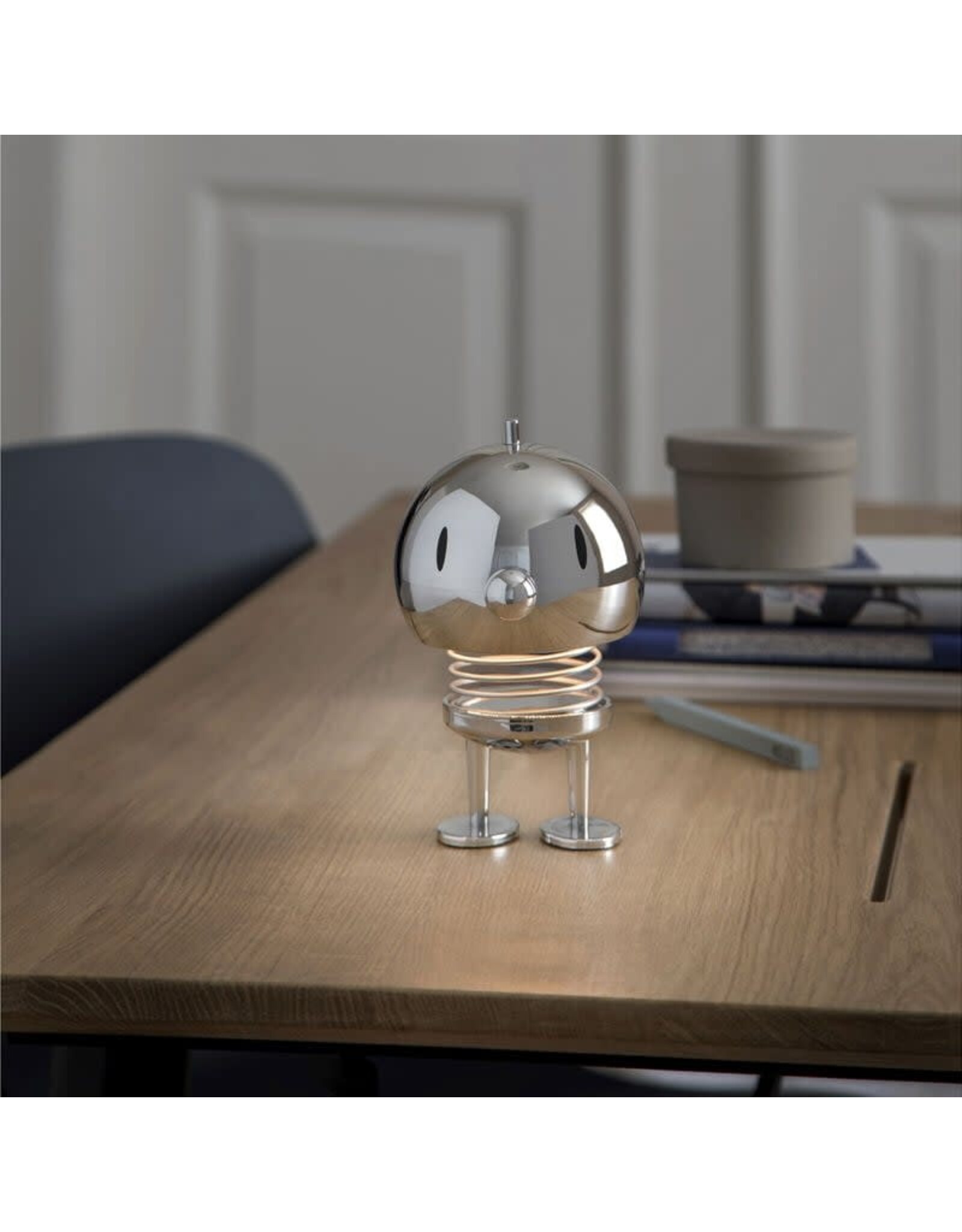 Hoptimist Hoptimist LED lamp Hoptimist 10 x 10 x 15 cm L Chrome