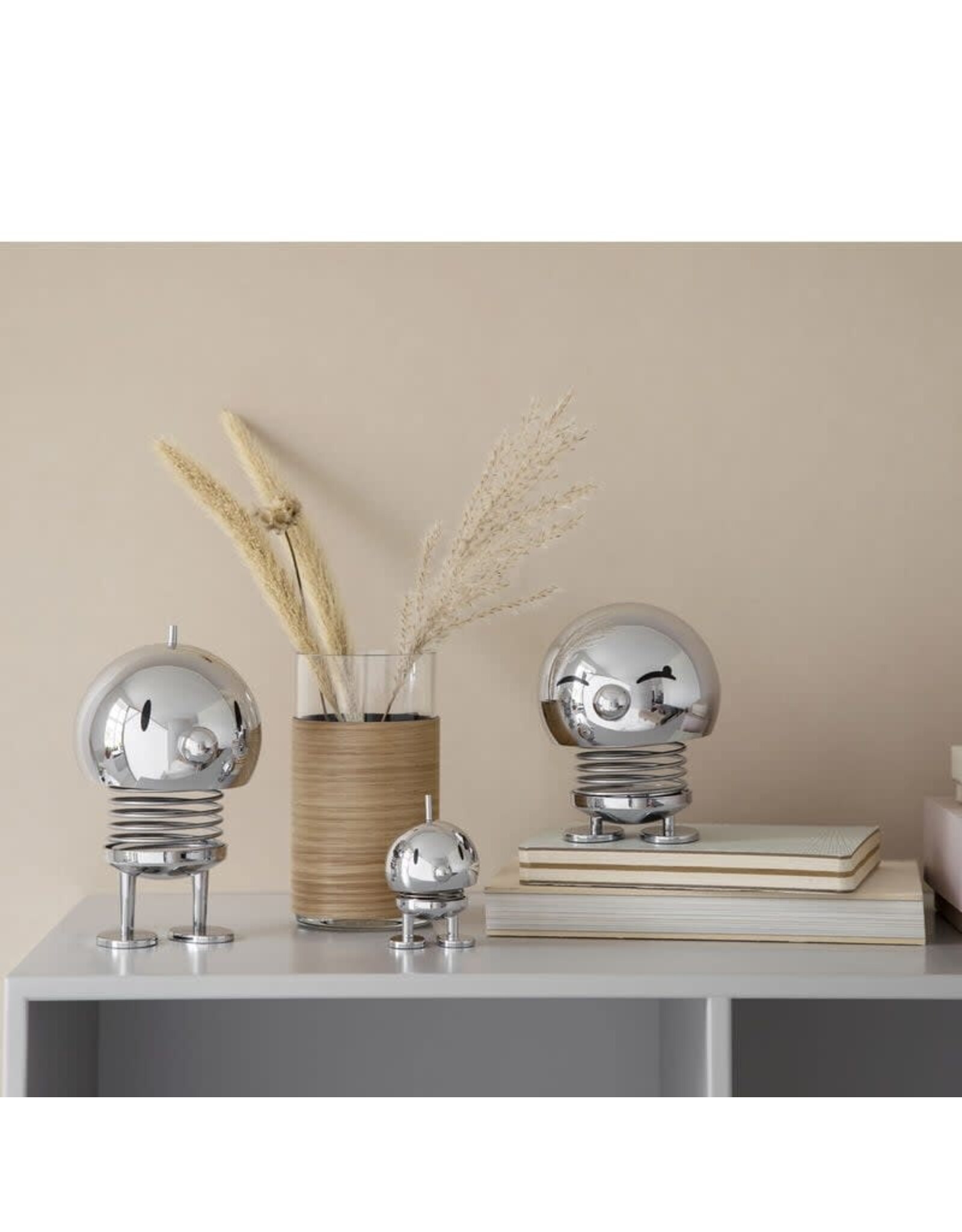 Hoptimist Hoptimist LED lamp Hoptimist 10 x 10 x 15 cm L Chrome