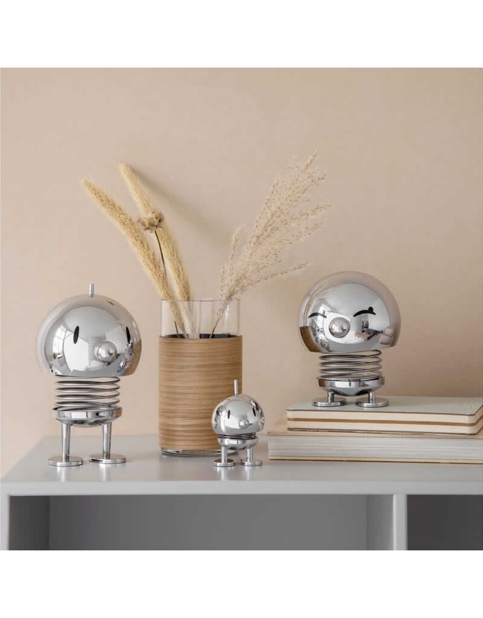 Hoptimist Hoptimist LED lamp Hoptimist 10 x 10 x 15 cm L Chrome
