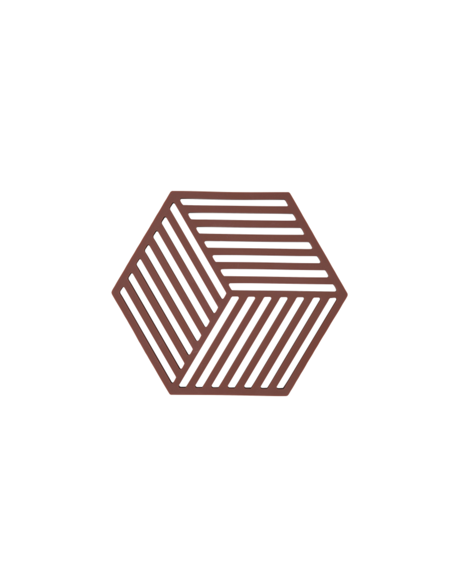 ZONE Denmark Trivet Hexagion Burgundy
