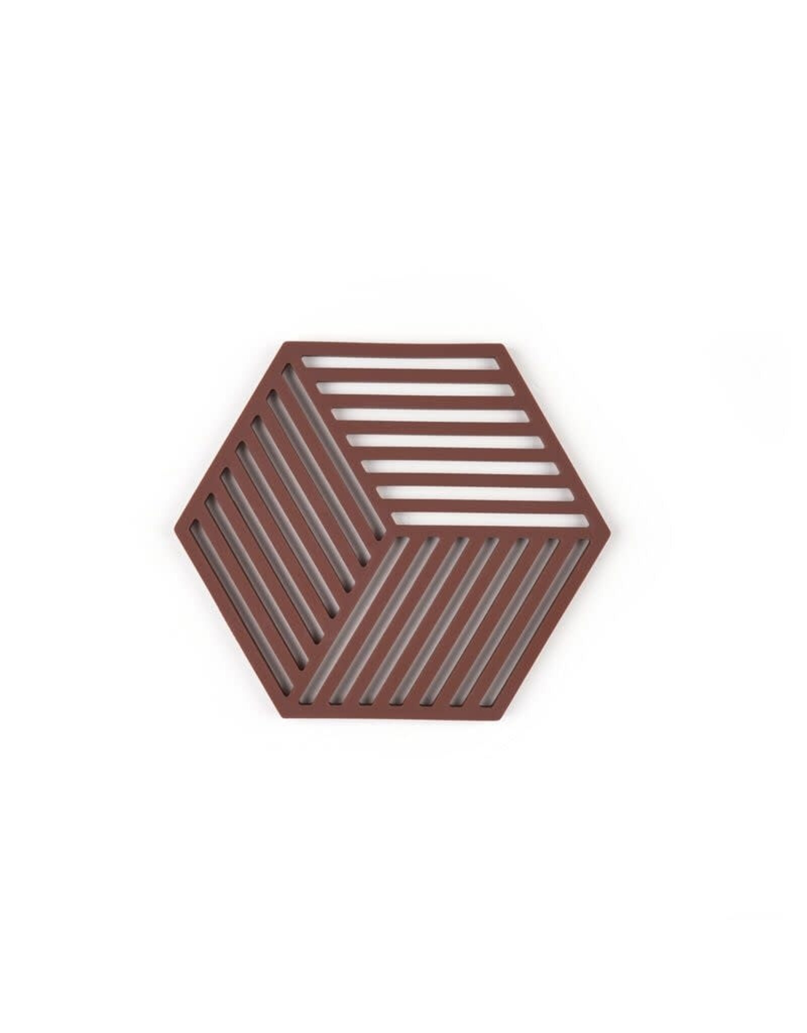 ZONE Denmark Trivet Hexagion Burgundy