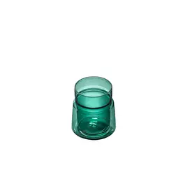 Double Wall Glass Medium 21cl Green