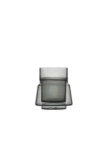 Double Wall Glass Small 7cl Black