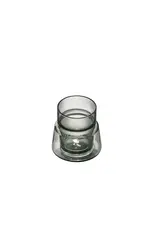 Double Wall Glass Small 7cl Black