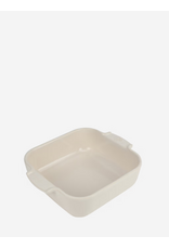 Peugeot France Appolia Vierkante keramische ovenschaal ecru 21 cm