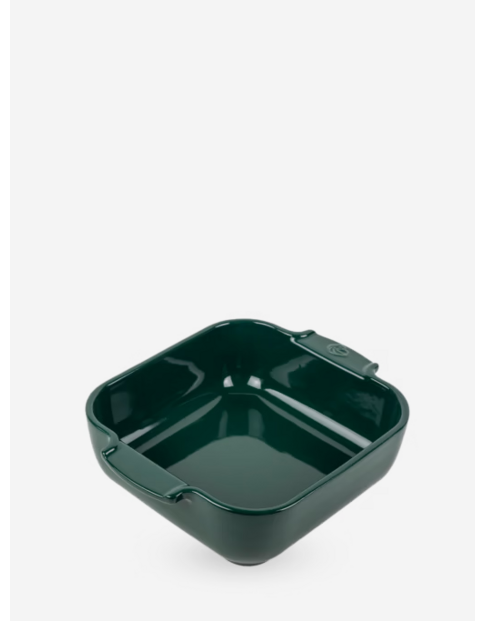 Peugeot France Appolia Vierkante keramische ovenschaal bosgroen 21 cm