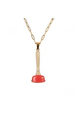 Seletti SINK PLUNGER Necklace with pendant
