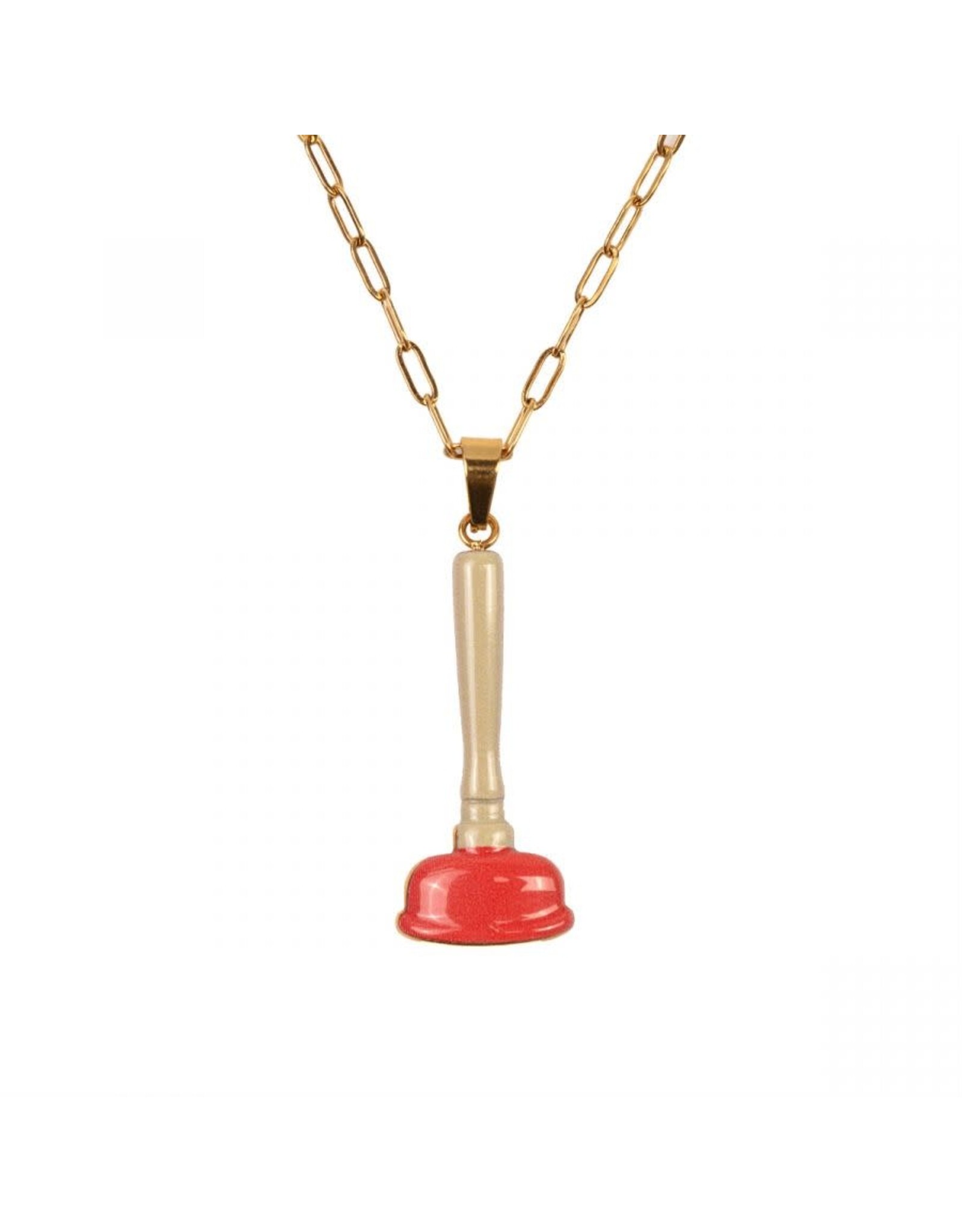 Seletti SINK PLUNGER Necklace with pendant