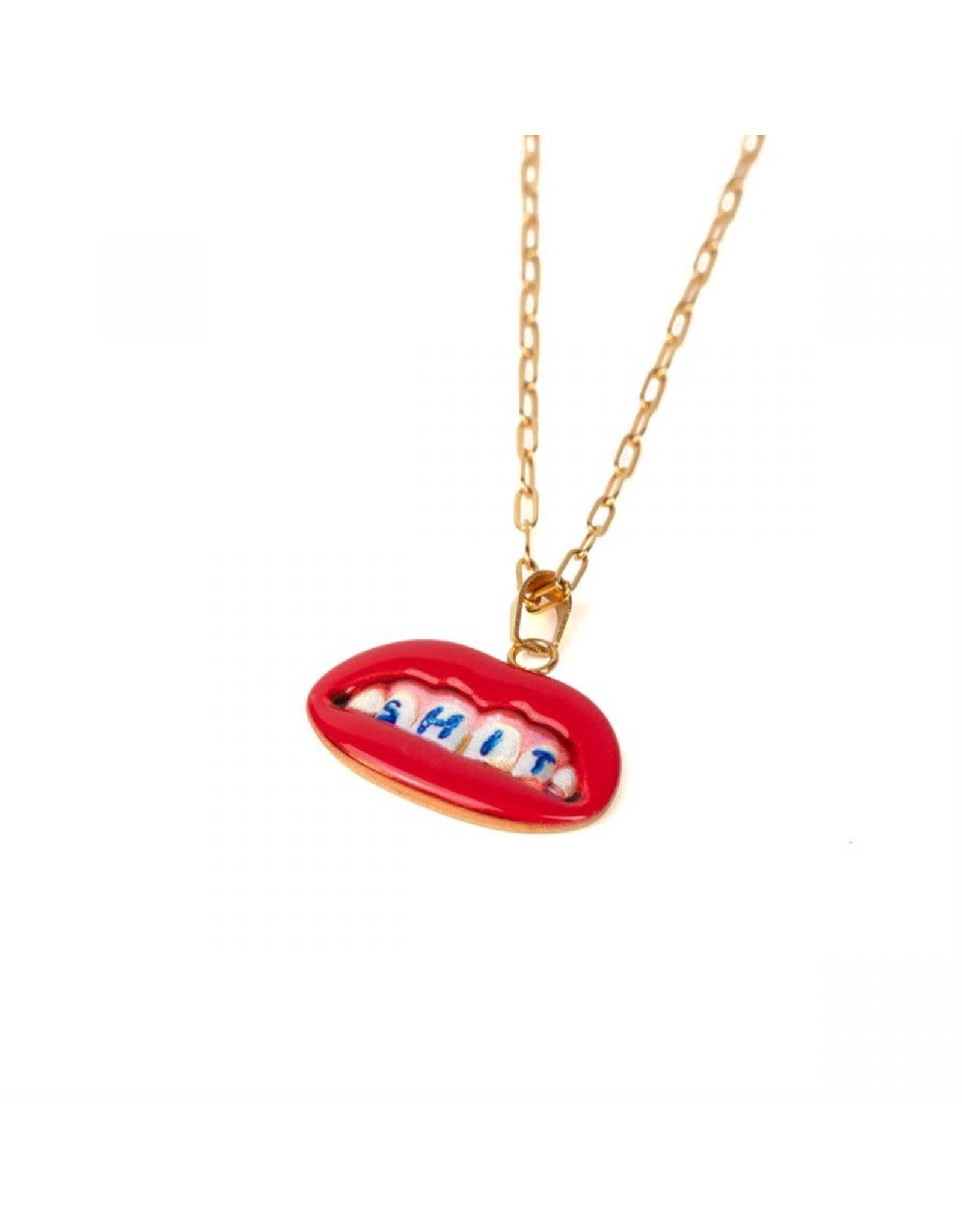Seletti SHIT Necklace with pendant