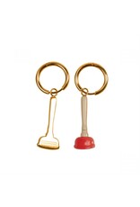 Seletti SINK PLUNGER dangling earrings