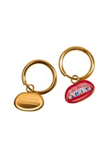 Seletti SHIT dangling earrings - Toiletpaper Jewels