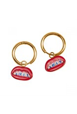 Seletti SHIT dangling earrings - Toiletpaper Jewels