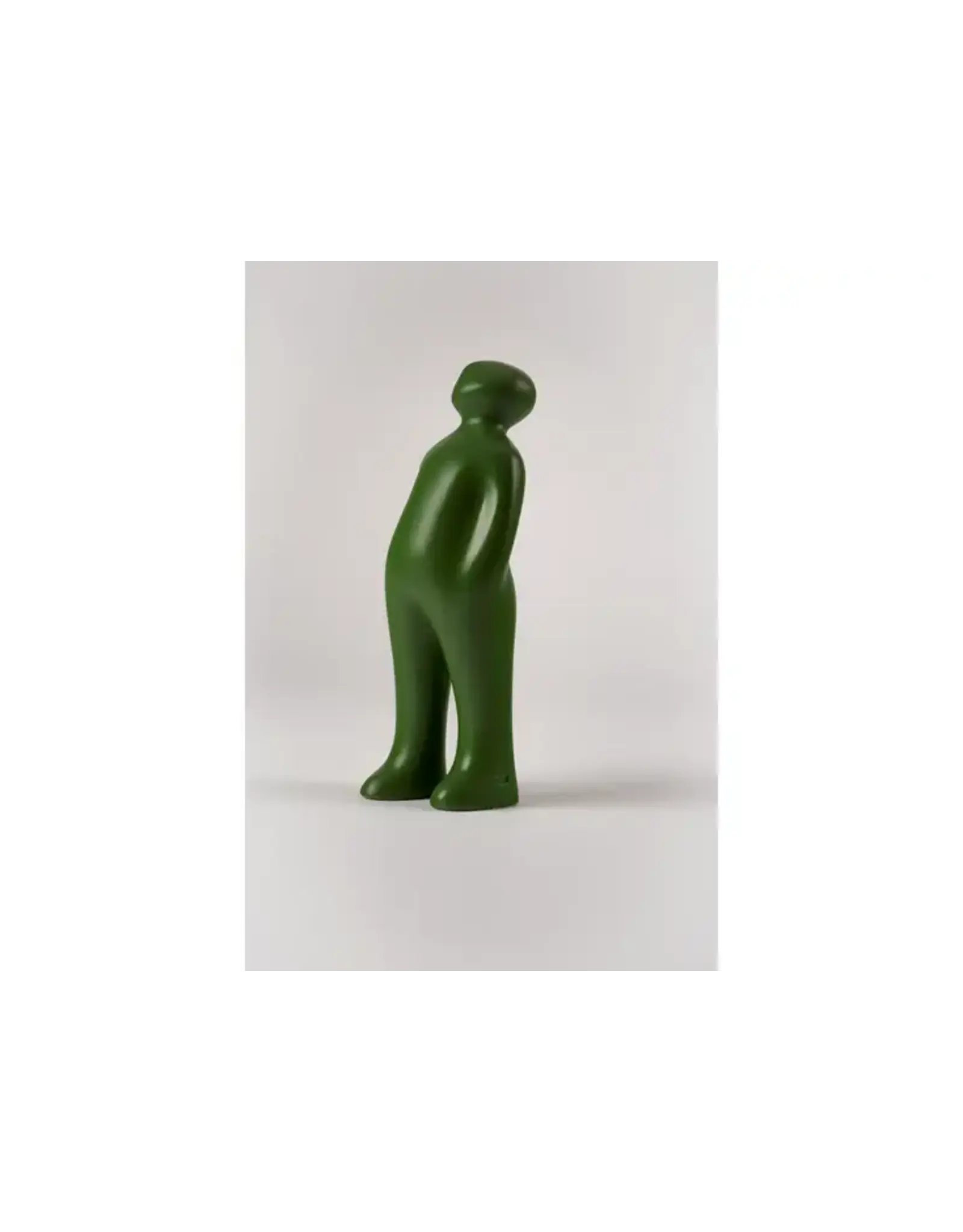 GARDECO The Visitor Small green alfafa black - cor37 H24cm